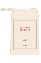 Pochette de carnet poche le temps retrouve