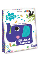 Mon livre bain elephant farceur - avec un jet d'eau!
