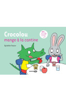 Crocolou mange a la cantine