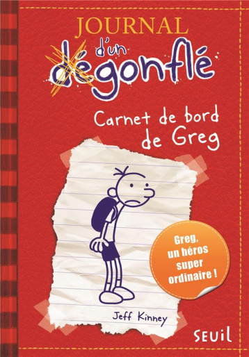 JOURNAL D-UN DEGONFLE - T01 - CARNET DE BORD DE GREG HEFFLEY - JOURNAL D-UN DEGONFLE, TOME 1 - KINNEY JEFF - SEUIL JOURNAL D-UN DEGONFLE - T01 - CARNET DE BORD DE GREG HEFFLEY - JOURNAL D-UN DEGONFLE, TOME 1 - KINNEY JEFF - SEUIL