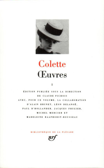 OEUVRES - VOL01 - COLETTE - GALLIMARD OEUVRES - VOL01 - COLETTE - GALLIMARD