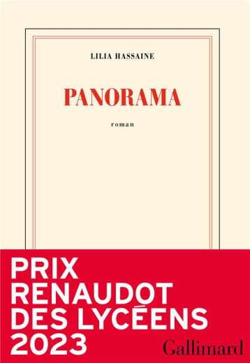 PANORAMA - HASSAINE LILIA - GALLIMARD PANORAMA - HASSAINE LILIA - GALLIMARD