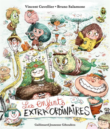 LES ENFANTS EXTRAORDINAIRES - CUVELLIER/SALAMONE - GALLIMARD LES ENFANTS EXTRAORDINAIRES - CUVELLIER/SALAMONE - GALLIMARD