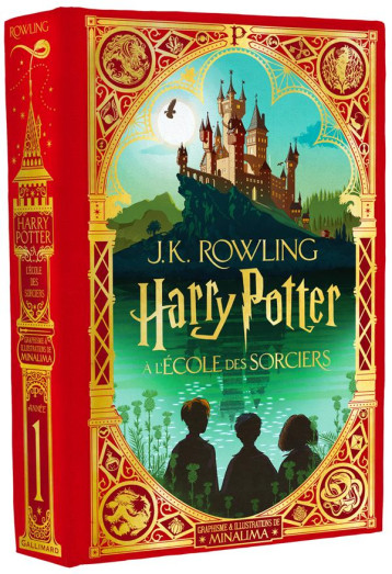 HARRY POTTER - I - HARRY POTTER A L-ECOLE DES SORCIERS - ROWLING/MINALIMA - GALLIMARD HARRY POTTER - I - HARRY POTTER A L-ECOLE DES SORCIERS - ROWLING/MINALIMA - GALLIMARD