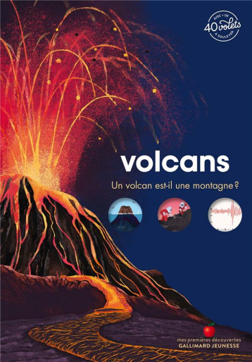 VOLCANS - UN VOLCAN EST-IL UNE MONTAGNE ? - BORDET-PETILLON - GALLIMARD VOLCANS - UN VOLCAN EST-IL UNE MONTAGNE ? - BORDET-PETILLON - GALLIMARD
