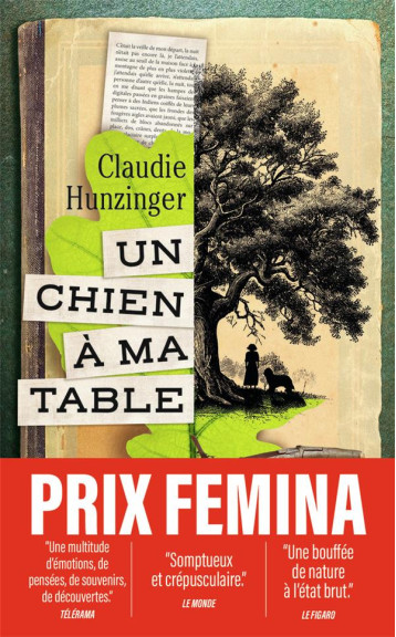 UN CHIEN A MA TABLE - HUNZINGER CLAUDIE - J'AI LU UN CHIEN A MA TABLE - HUNZINGER CLAUDIE - J'AI LU