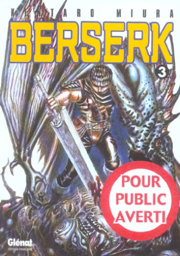 BERSERK - TOME 03 - MIURA KENTARO - Glénat BERSERK - TOME 03 - MIURA KENTARO - Glénat