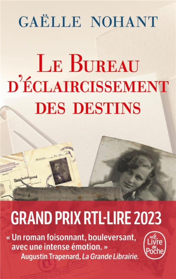 LE BUREAU D-ECLAIRCISSEMENT DES DESTINS - NOHANT GAELLE - LGF/Livre de Poche LE BUREAU D-ECLAIRCISSEMENT DES DESTINS - NOHANT GAELLE - LGF/Livre de Poche