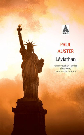 LEVIATHAN - AUSTER PAUL - ACTES SUD LEVIATHAN - AUSTER PAUL - ACTES SUD
