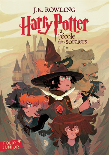 HARRY POTTER - I - HARRY POTTER A L-ECOLE DES SORCIERS - EDITION 2023 - ROWLING J.K. - GALLIMARD HARRY POTTER - I - HARRY POTTER A L-ECOLE DES SORCIERS - EDITION 2023 - ROWLING J.K. - GALLIMARD