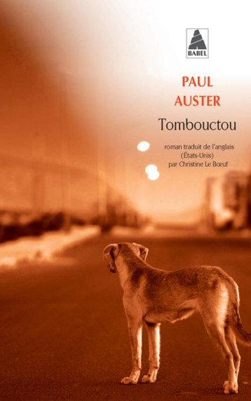 TOMBOUCTOU - AUSTER PAUL - ACTES SUD TOMBOUCTOU - AUSTER PAUL - ACTES SUD