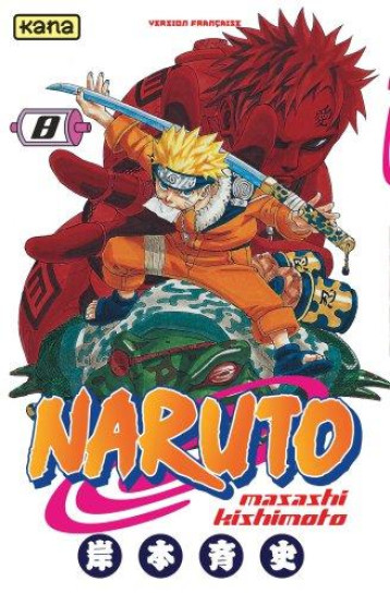 NARUTO - TOME 8 - MASASHI KISHIMOTO - DARGAUD NARUTO - TOME 8 - MASASHI KISHIMOTO - DARGAUD