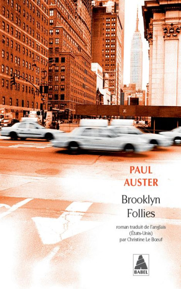 BROOKLYN FOLLIES - AUSTER PAUL - ACTES SUD BROOKLYN FOLLIES - AUSTER PAUL - ACTES SUD