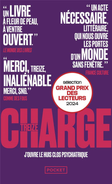 CHARGE - J-OUVRE LE HUIS CLOS PSYCHIATRIQUE - TREIZE - POCKET CHARGE - J-OUVRE LE HUIS CLOS PSYCHIATRIQUE - TREIZE - POCKET