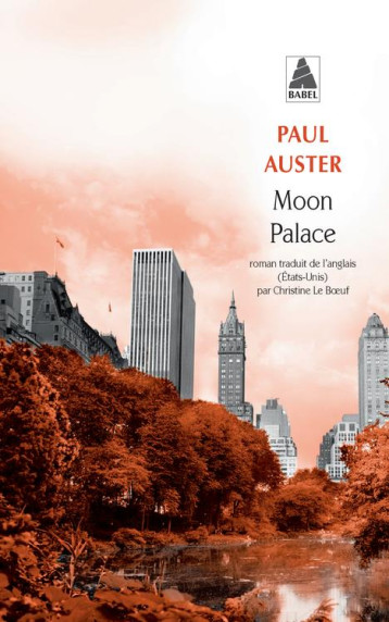 MOON PALACE - AUSTER PAUL - ACTES SUD MOON PALACE - AUSTER PAUL - ACTES SUD