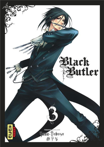 BLACK BUTLER - TOME 3 - YANA TOBOSO - DARGAUD BLACK BUTLER - TOME 3 - YANA TOBOSO - DARGAUD