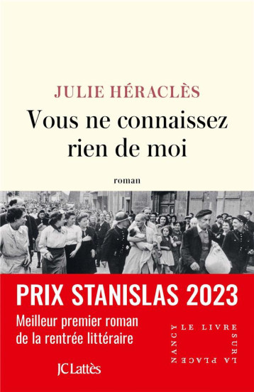 VOUS NE CONNAISSEZ RIEN DE MOI - HERACLES JULIE - CERF VOUS NE CONNAISSEZ RIEN DE MOI - HERACLES JULIE - CERF