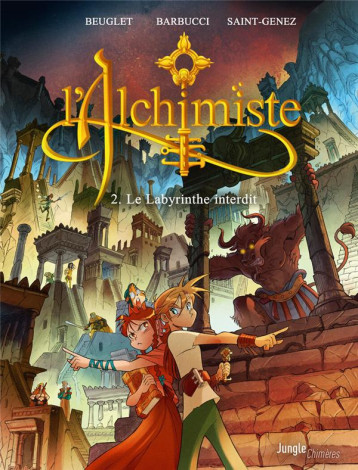 L-ALCHIMISTE - TOME 2 LE LABYRINTHE INTERDIT - BEUGLET/SAINT-GENEZ - CASTERMAN L-ALCHIMISTE - TOME 2 LE LABYRINTHE INTERDIT - BEUGLET/SAINT-GENEZ - CASTERMAN