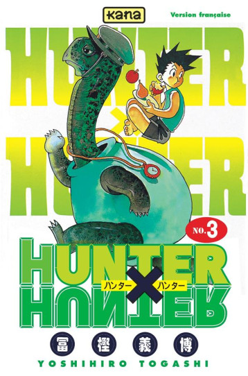 HUNTER X HUNTER - TOME 3 - YOSHIHIRO TOGASHI - DARGAUD HUNTER X HUNTER - TOME 3 - YOSHIHIRO TOGASHI - DARGAUD