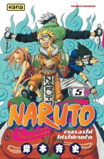 NARUTO - TOME 5 - MASASHI KISHIMOTO - DARGAUD NARUTO - TOME 5 - MASASHI KISHIMOTO - DARGAUD