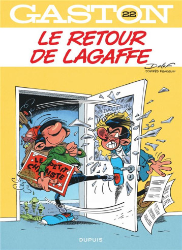 GASTON - TOME 22 - LE RETOUR DE LAGAFFE - DELAF - DUPUIS GASTON - TOME 22 - LE RETOUR DE LAGAFFE - DELAF - DUPUIS