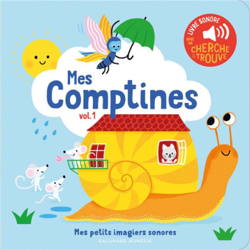 MES COMPTINES - VOL01 - DES SONS A ECOUTER, DES IMAGES A REGARDER - FOUQUIER - GALLIMARD MES COMPTINES - VOL01 - DES SONS A ECOUTER, DES IMAGES A REGARDER - FOUQUIER - GALLIMARD
