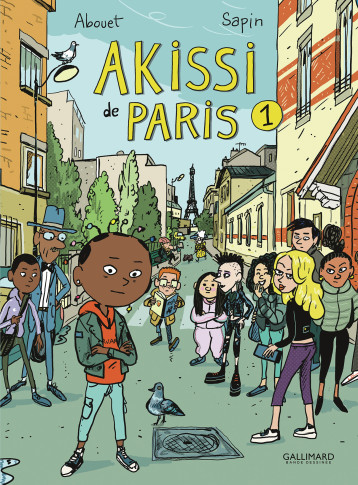 AKISSI DE PARIS - VOL01 - ABOUET/SAPIN - GALLIMARD BD AKISSI DE PARIS - VOL01 - ABOUET/SAPIN - GALLIMARD BD