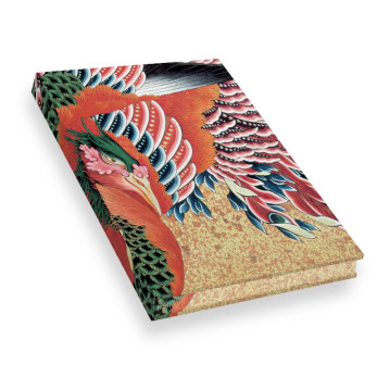 Carnet Hazan effet soie. Hokusai Phénix - XXX - HAZAN Carnet Hazan effet soie. Hokusai Phénix - XXX - HAZAN
